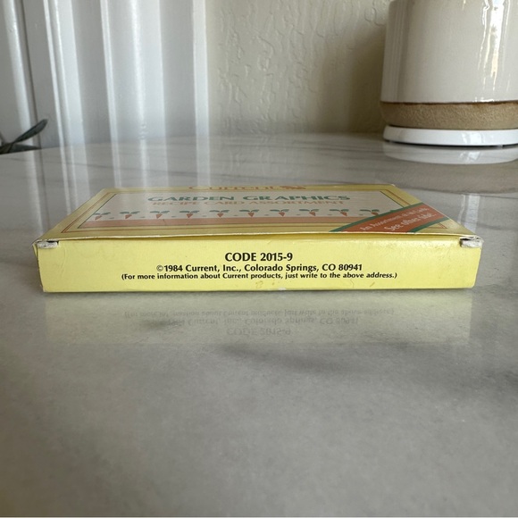 VINTAGE • 80s Kitchen Recipe Cards Cottagecore Assorted Farmhouse Designs Kawaii - Picture 7 of 13